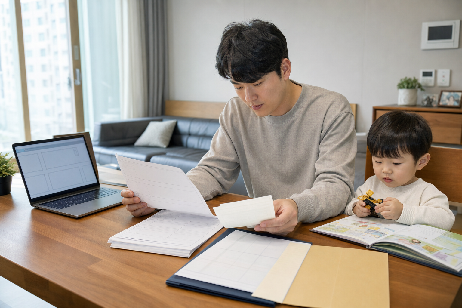 영광군 아빠 육아휴직 장려금 대상, 아빠와 자녀 주민등록 조건이 핵심